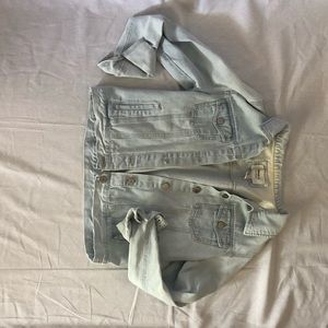 Light wash, denim jacket